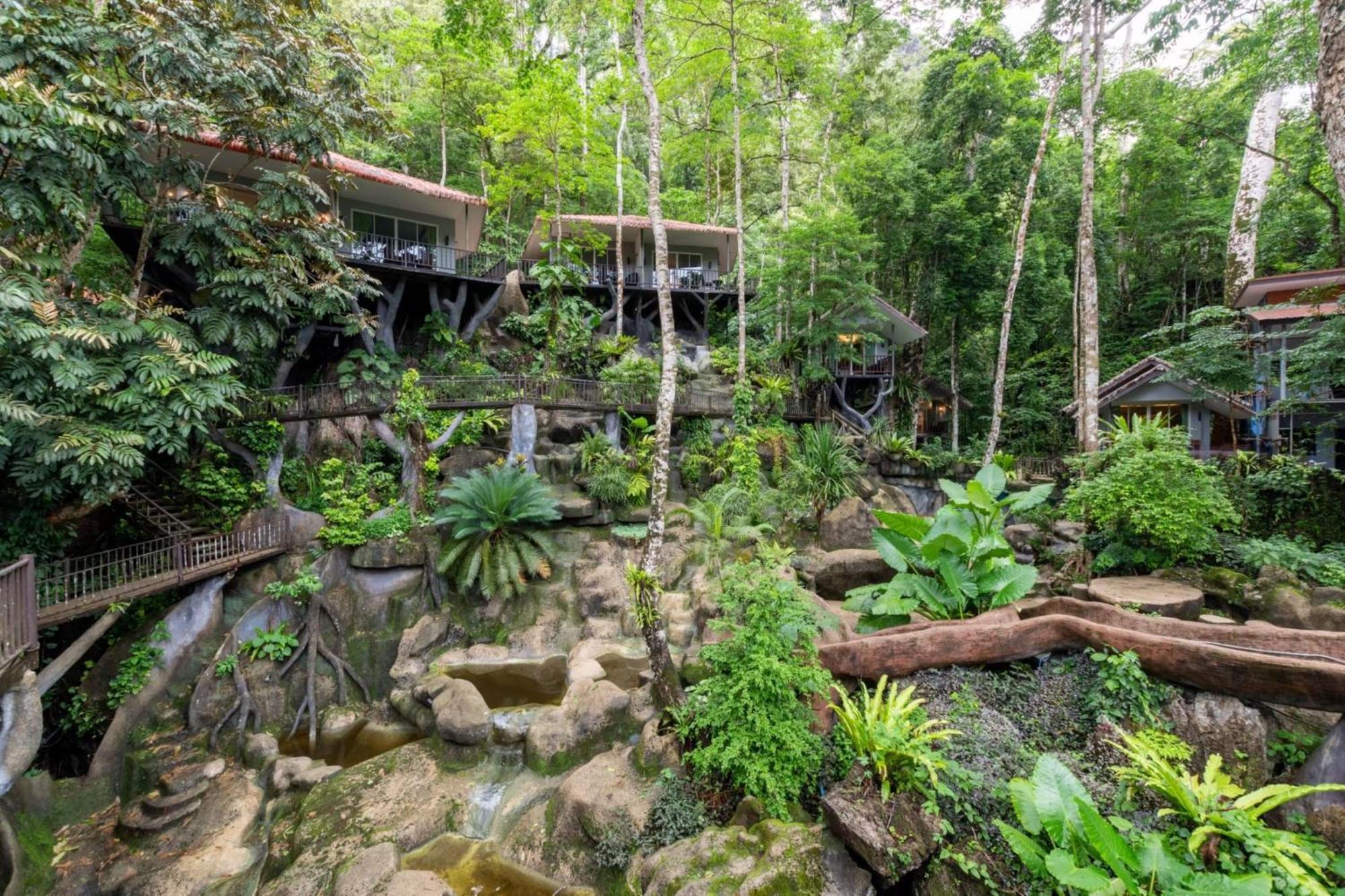 Rock And Tree House Resort Khao Sok National Park Exterior photo
